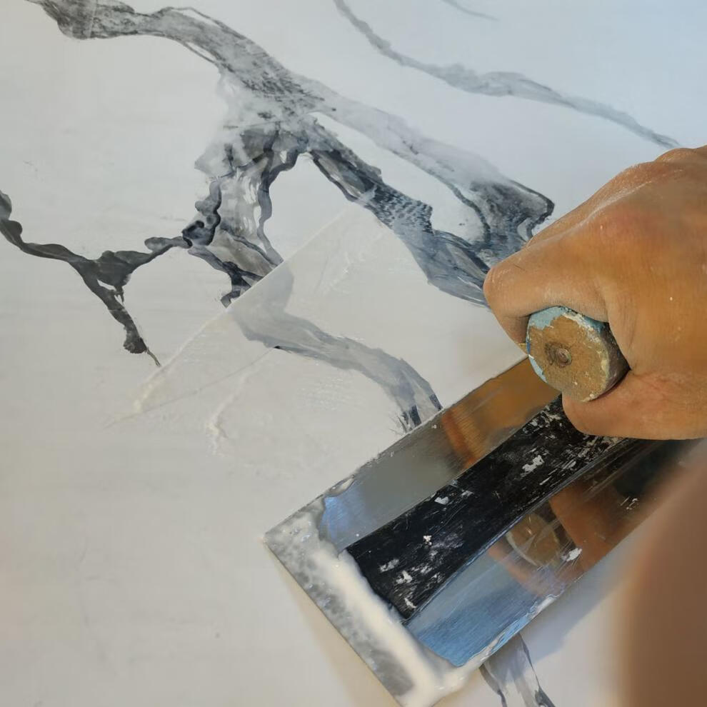 极光罩面漆激光罩大理石抛光漆膏状釉水性罩耐擦洗罩极光罩面500ml23