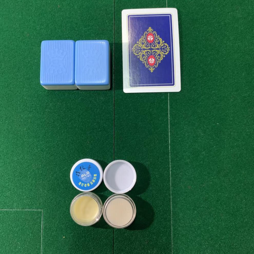 麻将记号药水隐形指纹记号膏密码扑克牌背面认牌表演道具挂花神器