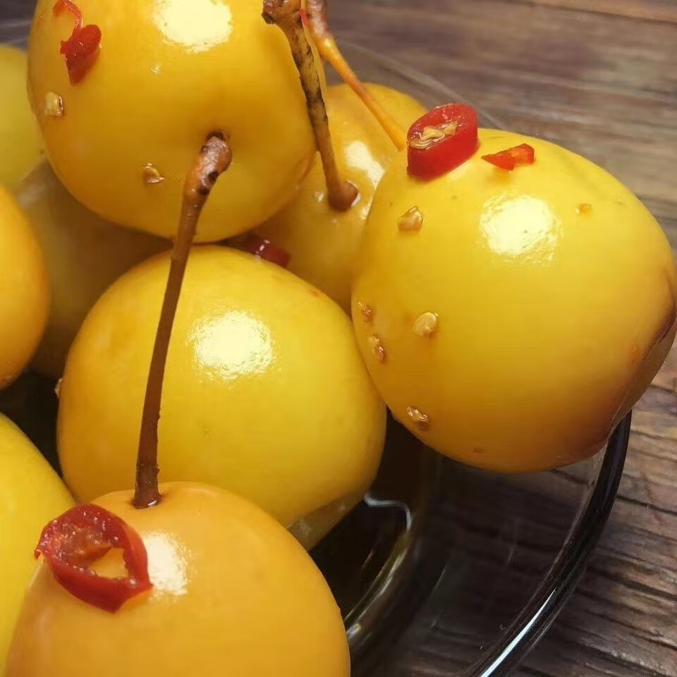 广西酸嘢沙梨泡水果腌制零食新鲜泡街边小吃酸料横州市特产 辣 酸沙梨