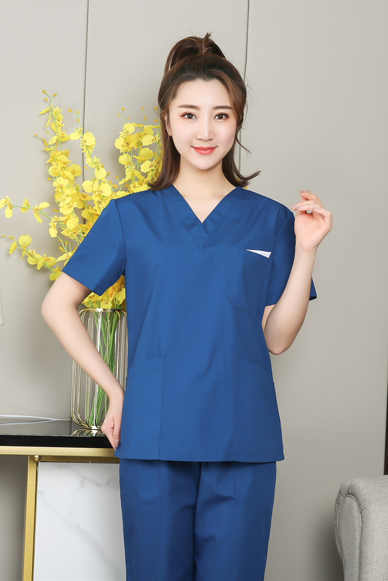 男女刷手服套装薄款洗手衣手术室短袖医生工作服长袖口腔牙科护士套装