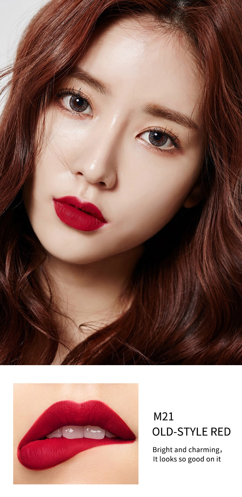 vibely大红唇情密语口红套装十色中国红礼盒哑光雾面口红唇膏十色套装