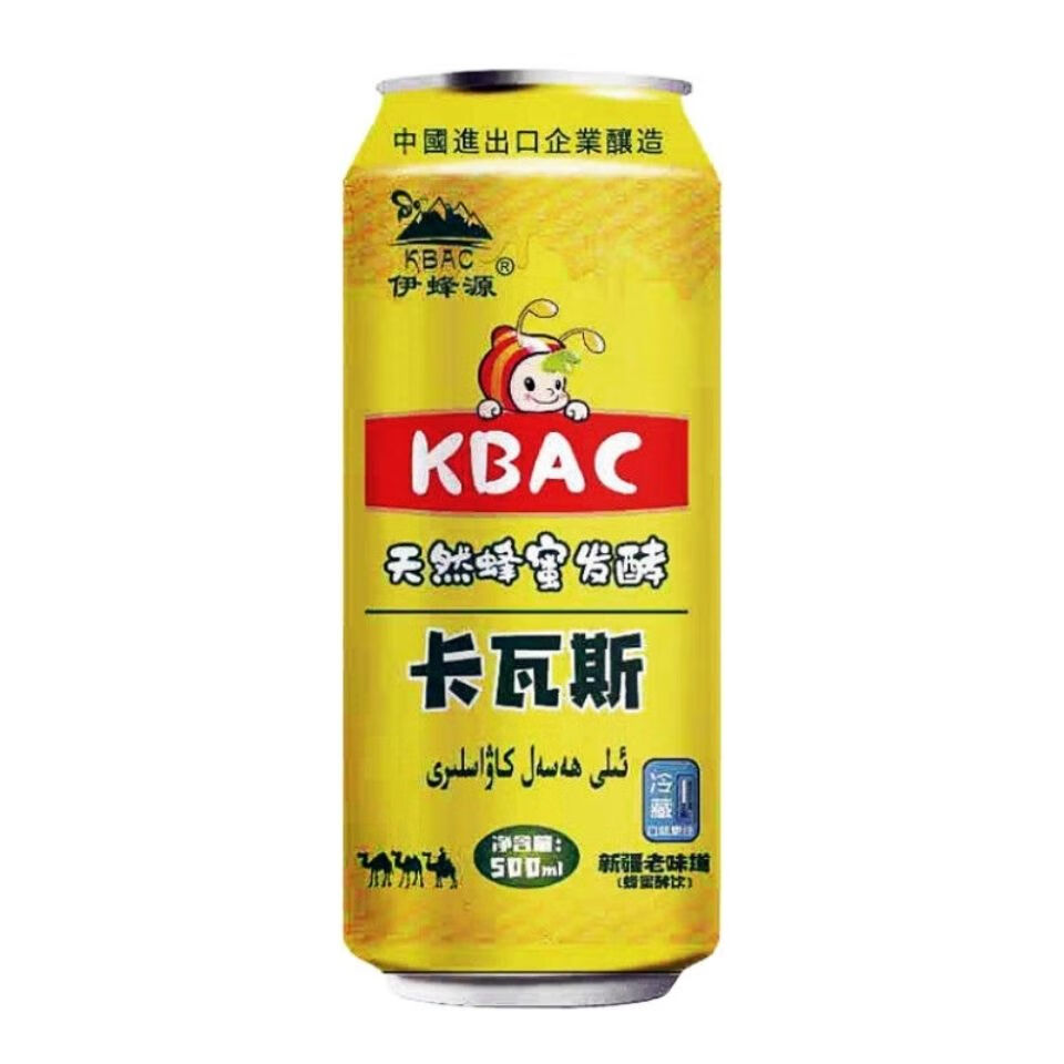 新疆特产新疆伊蜂源卡瓦斯天然蜂蜜发酵传统格瓦斯饮料 330ml卡瓦斯6