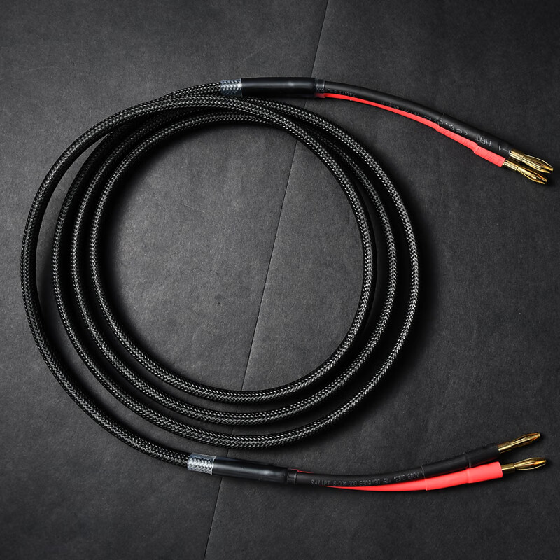 音响连接线喇叭线香蕉头音响线专用线音箱线香蕉线音频线发烧级hifi