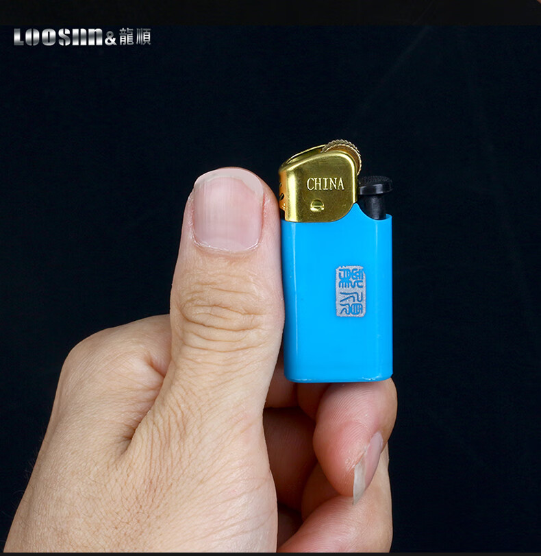 迷你滑轮打火机一次性砂轮老式火石滚轮齿轮明火短款个性创意潮男的5
