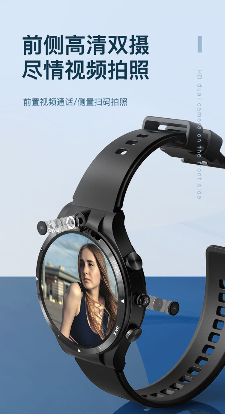 华为huawei同款touch miss智能手表男多功能黑科技通可插卡适配华为