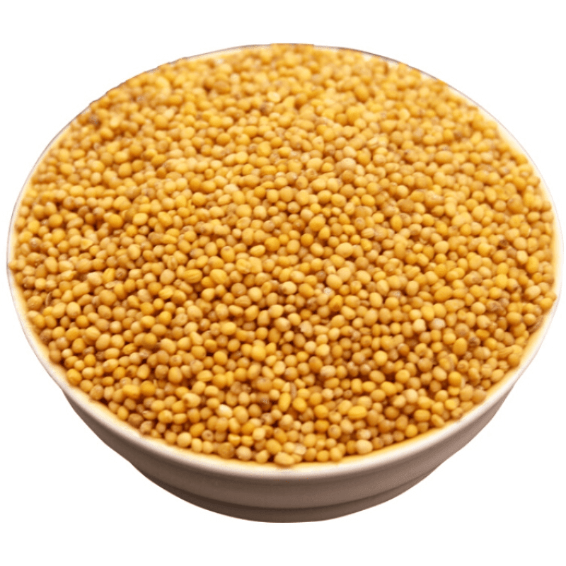黄芥末籽粒 芥菜子芥辣菜籽 黄芥末粉籽 食用黄介籽500g【图片 价格