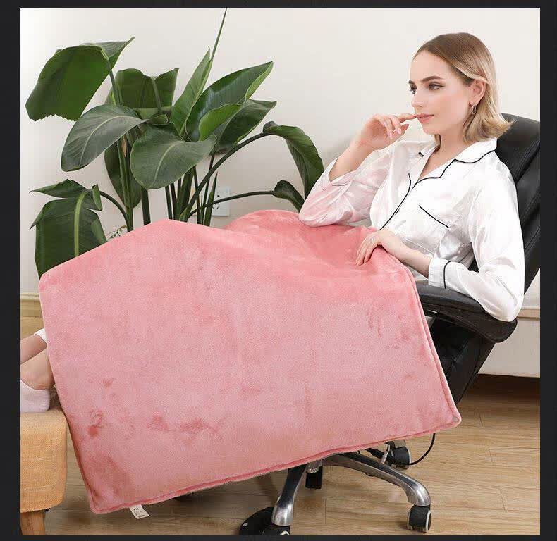 沙发上用的电热毯 电热毯高级盖毯电热被子暖身毯客厅沙发上用的迷你