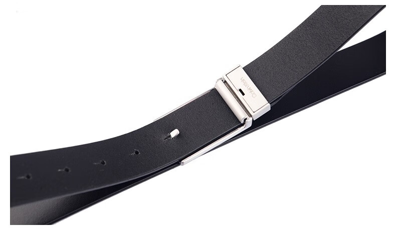 凯文克莱凯文克莱calvinkleinck皮带男士休闲时尚针扣腰带黑色100