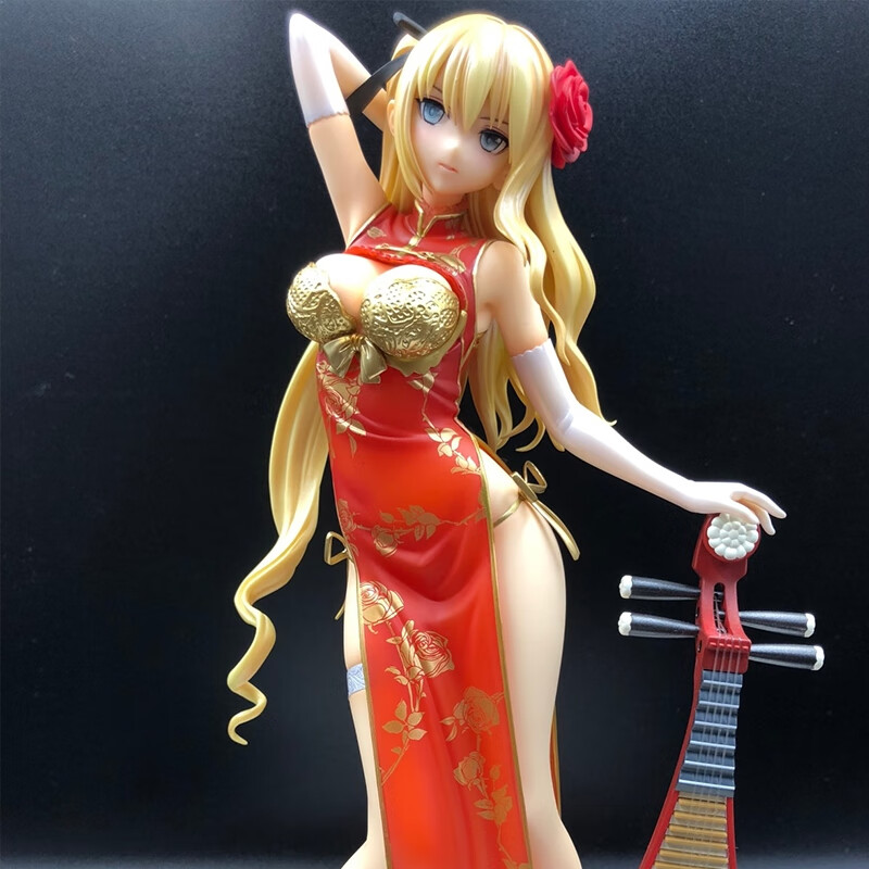 古风国漫xinhao妈见打污手办成人可脱美少女黛玉昭君四大美女摆件