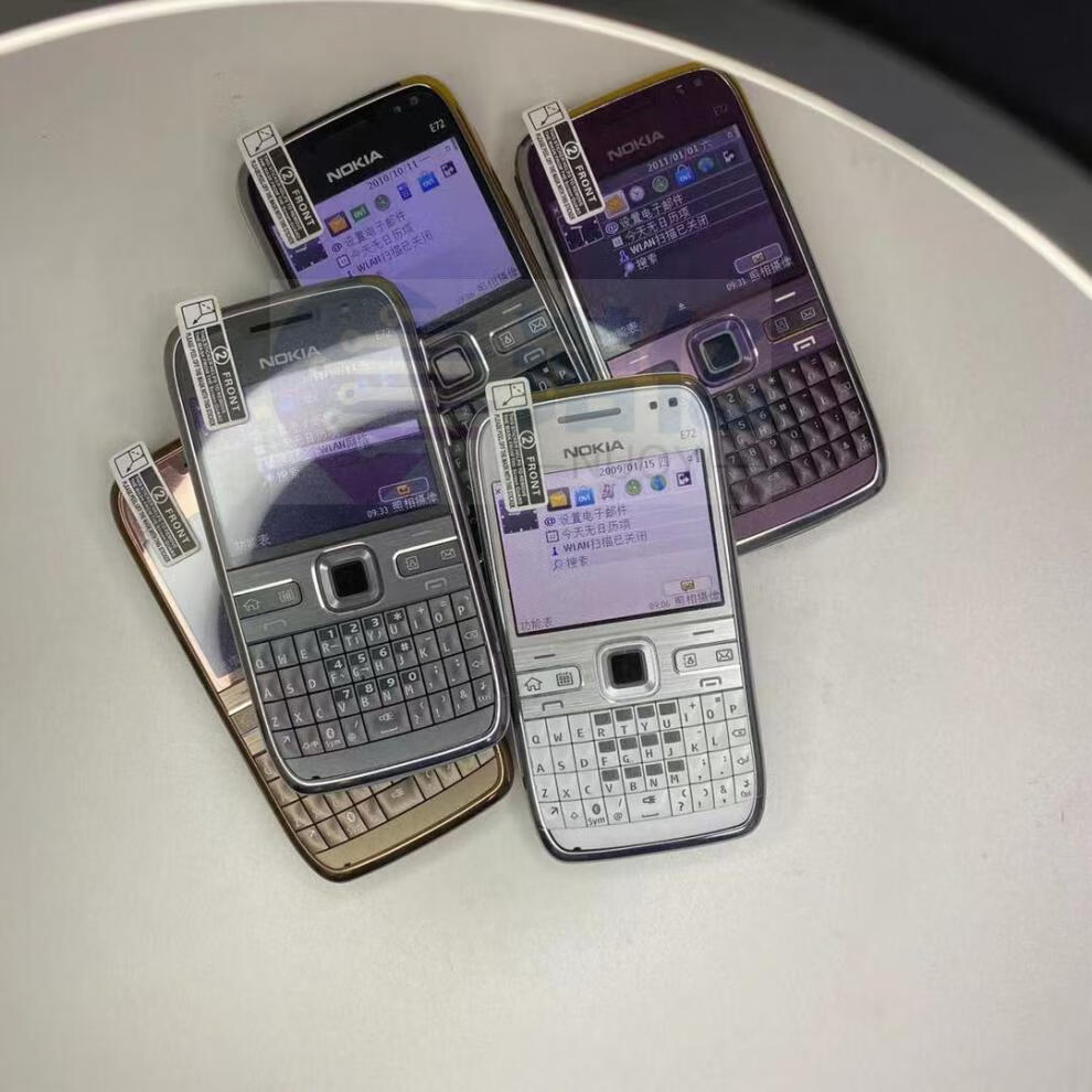 诺基亚e72 金属直板按键机移动联通4g学生机商务工作wifi老年人手机
