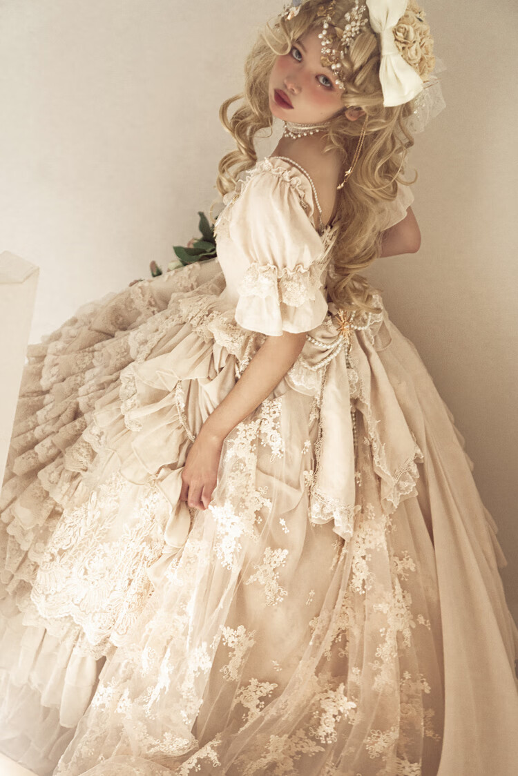 洛丽塔花嫁茶会阿芙洛之梦-【月桂树lolita洋装】茶会华丽复古洛丽塔