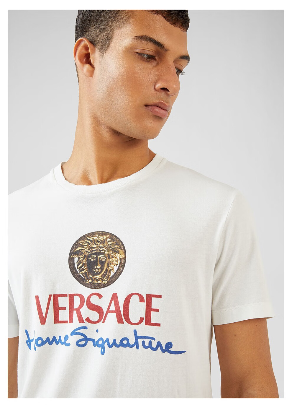 versace范思哲男装2020年新款男士棉质美杜莎头像印花短袖t恤衫送礼
