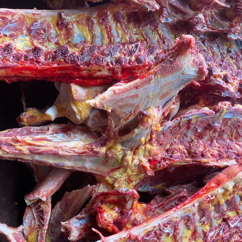 驴骨头新鲜生驴骨头新鲜骨头驴筒骨腿骨棒骨鲜驴骨头2000g