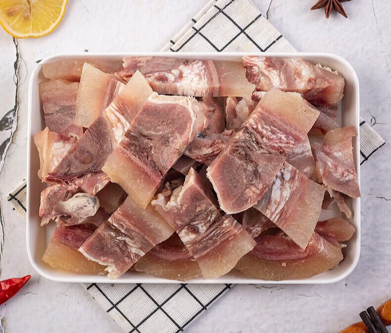十里馋【jd物流】牛头肉全熟冷冻整只新鲜冷冻商用半成品 1500g【图片