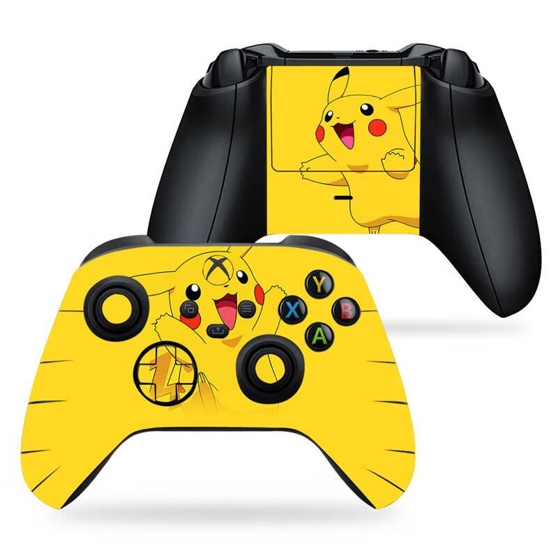 xbox手柄贴纸微软xboxseriesx手柄贴纸彩贴xsx手柄贴纸贴膜卡通贴seri