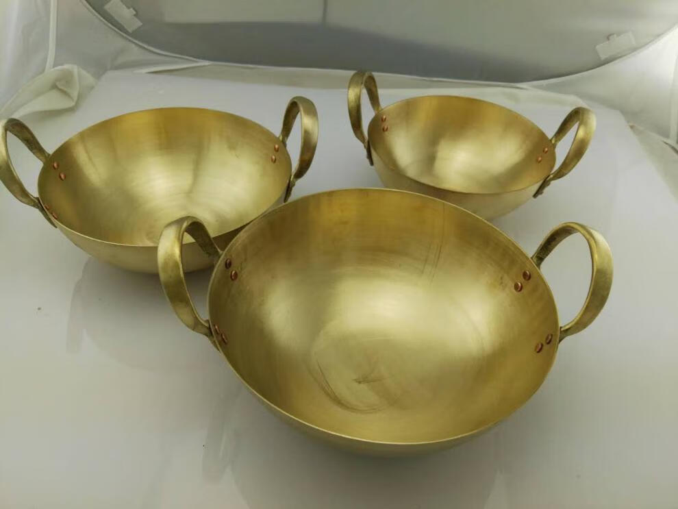 小铜锅小铜锅火锅工厂直销商用火锅小铜锅正宗泰式火锅亚光冬阴功小铜