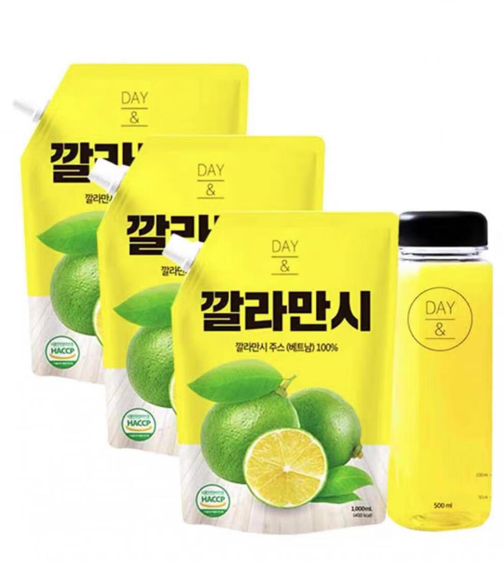 现货day韩国卡曼橘原液浓缩汁 浓缩液无蔗糖维生i素c冲泡饮品 卡曼橘