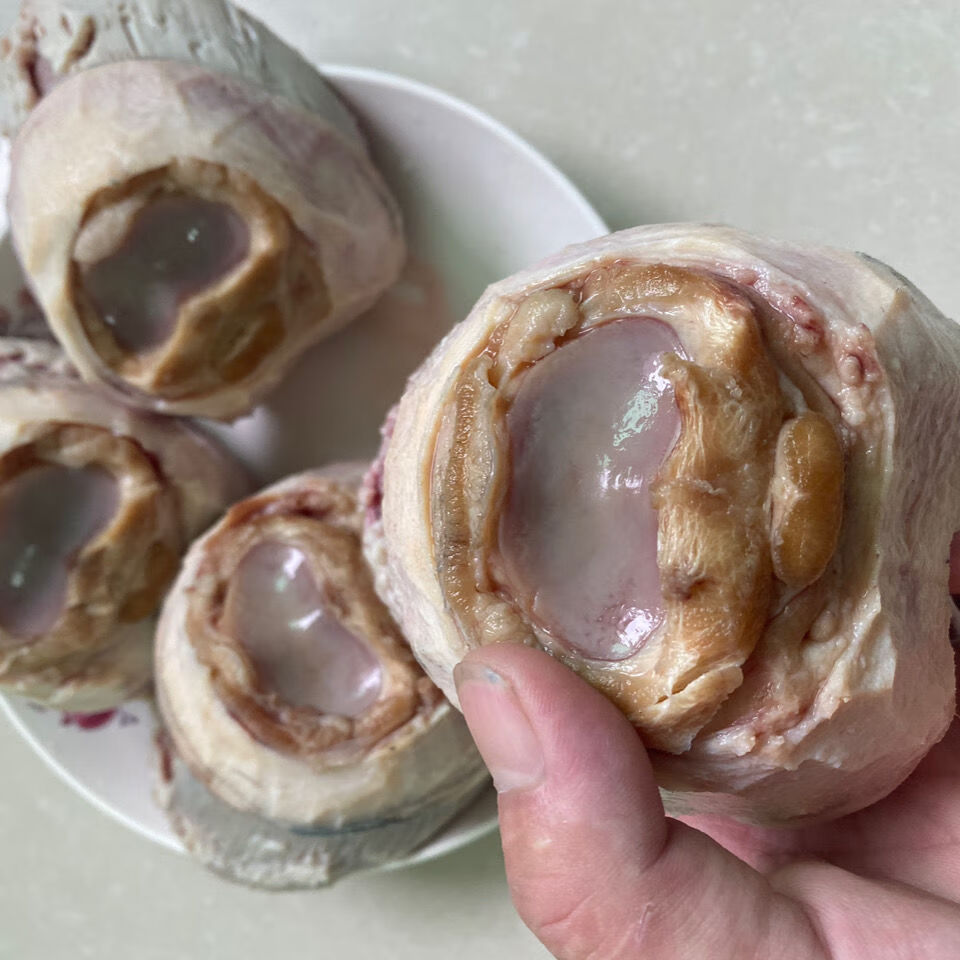 驴肉农家散养新鲜毛驴驴蹄子冷冻驴蹄子黑驴 半斤左右1个 鲜驴蹄 1斤