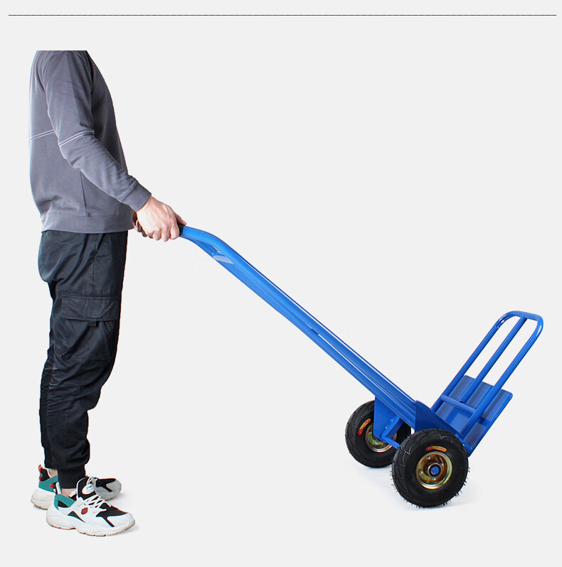 约见农资加厚老虎车两轮手推车货搬运车载重王小推车拉货车拖车折叠拉