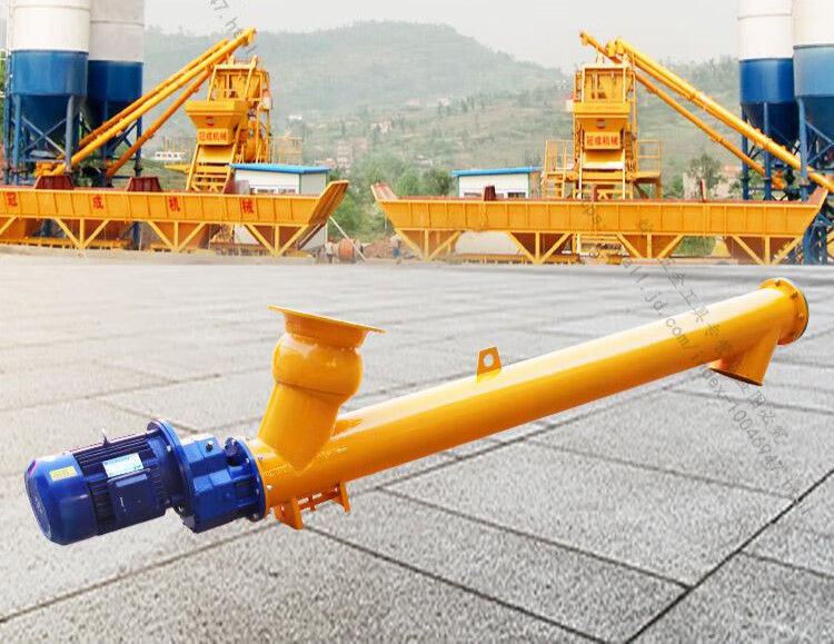 蛟龙螺旋输送机管式水泥沙土机中吊轴绞龙输送上料机煤灰小型 165型2