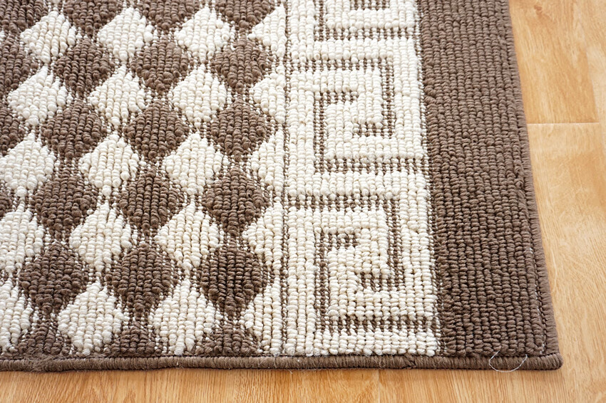 储瑾大尺寸尾货防水防油耐脏瑕疵地毯灰色小格子毛圈孤品