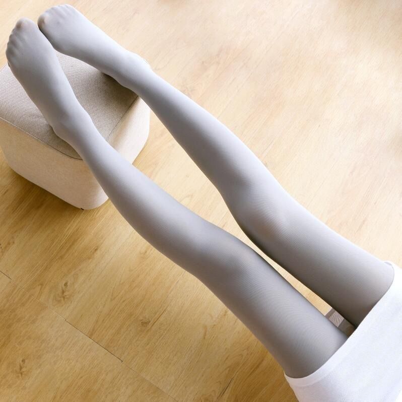 高个子加大白色女装连裤袜子190超长打底春秋款丝袜 黑色【连裤袜】