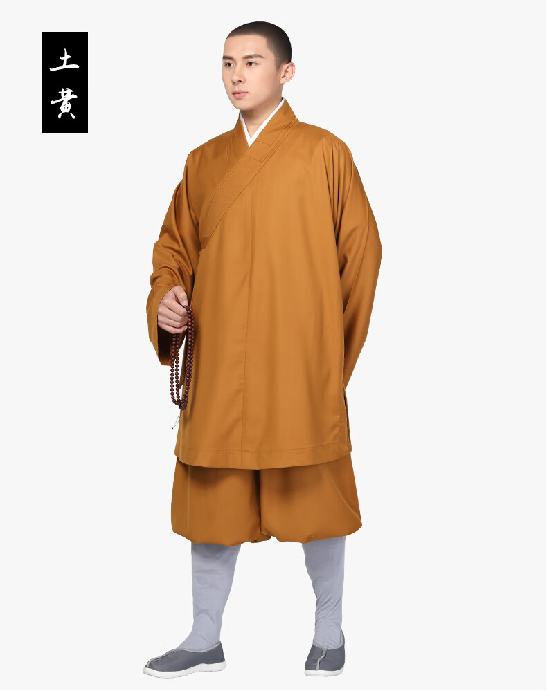 出家人穿的衣服春秋僧服短褂罗汉褂套装僧衣僧装长褂和尚服男女僧人