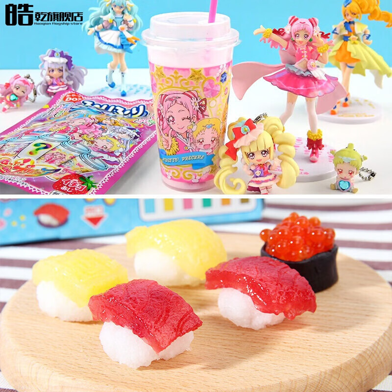 小伶玩具日本食玩日本食玩可食套装小小世界小玲玩具小伶时完diy小