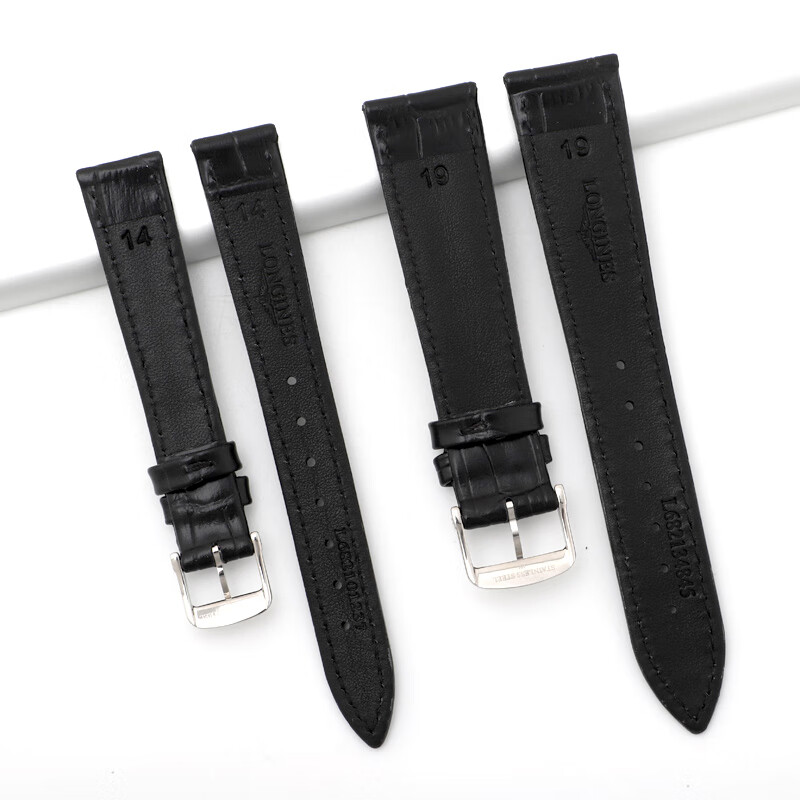 浪琴表带博雅皮带男女配件原装l4.809l4.810 l4.