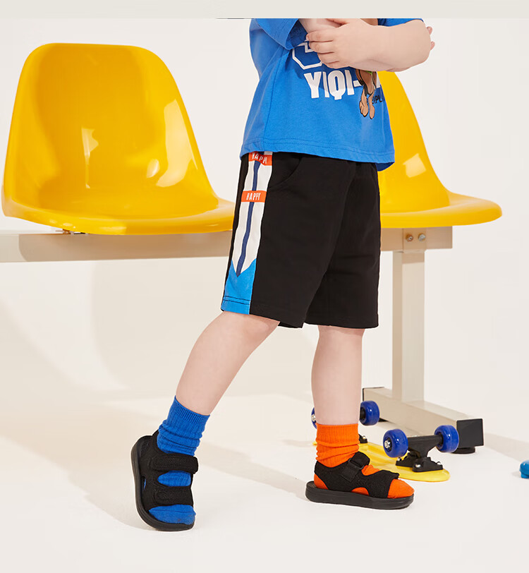 懿琪宝贝儿童运动短裤夏季童装新款小童薄款夏装男宝宝五分裤休闲儿童