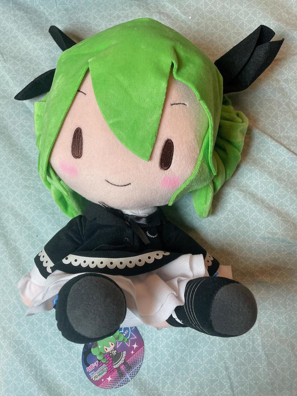 初音未来公仔sega fufu miku初音未来fufu 27cm 毛绒玩偶公仔景品日本
