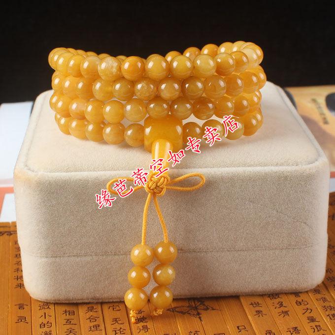 老料橘子石手链情侣节日礼物 进宝手链6毫米【图片 价格 品牌 报价】