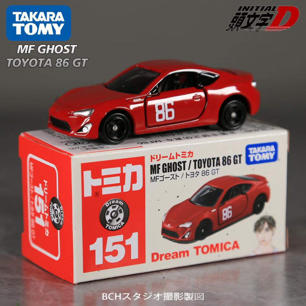 tomy多美卡ae86高橋涼介fc啟介fd合金車模頭文字d藤原豆腐店場景 91