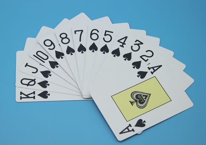 德州扑克牌塑料防水耐用双面磨砂手感好佳大字扑克牌10副装红蓝各5副