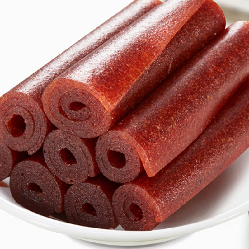 果丹皮上海特产休闲零食小时候山楂片山楂条山楂卷散装大片 来伊份50