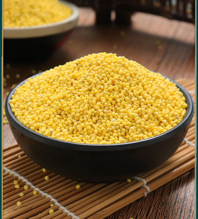 山西新大黄米5斤粘糯大黄米包粽子米煮粥黄米饭糜子年糕黏米30g 普通