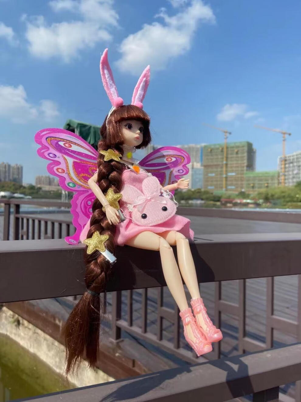 网红小舞五年后公主娃娃斗罗大陆儿童玩具男女孩子仿真玩偶可爱 带