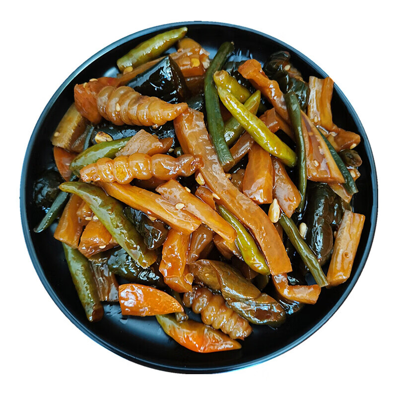 枣梌酱缸八宝菜500g酱菜开胃下饭菜东北地环辣椒黄瓜什锦腌制小咸菜