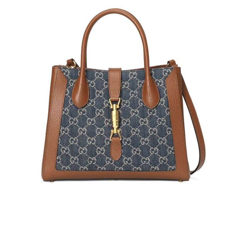 古驰gucci女士单肩斜挎包手提包jackie1961系列大号托特包6490162kqgg