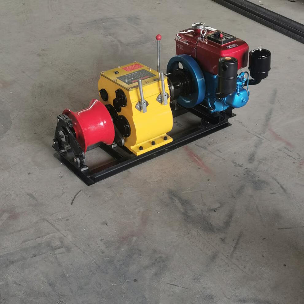 机动绞磨机5t吨汽油柴油机绞磨10t吨电缆卷扬机3吨电动绞磨机8吨5t