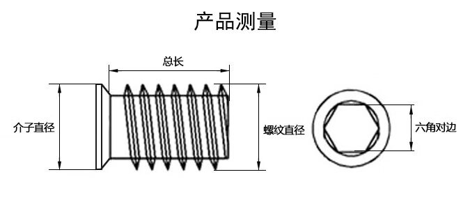 m6m8内外牙螺母沉头内六角家具预埋带垫带介实木工螺帽铁镀锌m613mm长