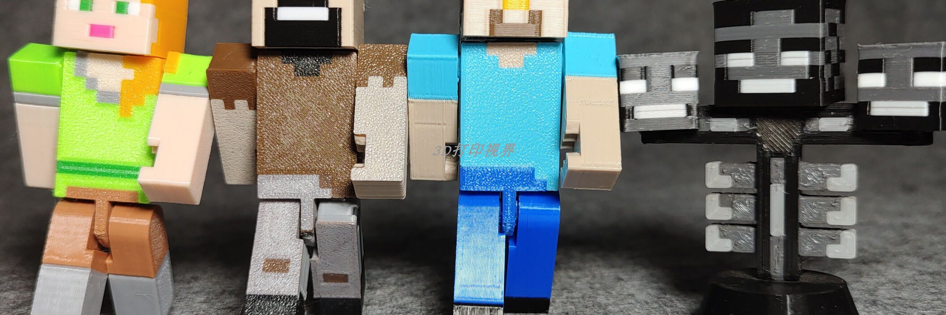 我的世界dream人仔周边dream实体303末影女王herobrine模型mc玩具