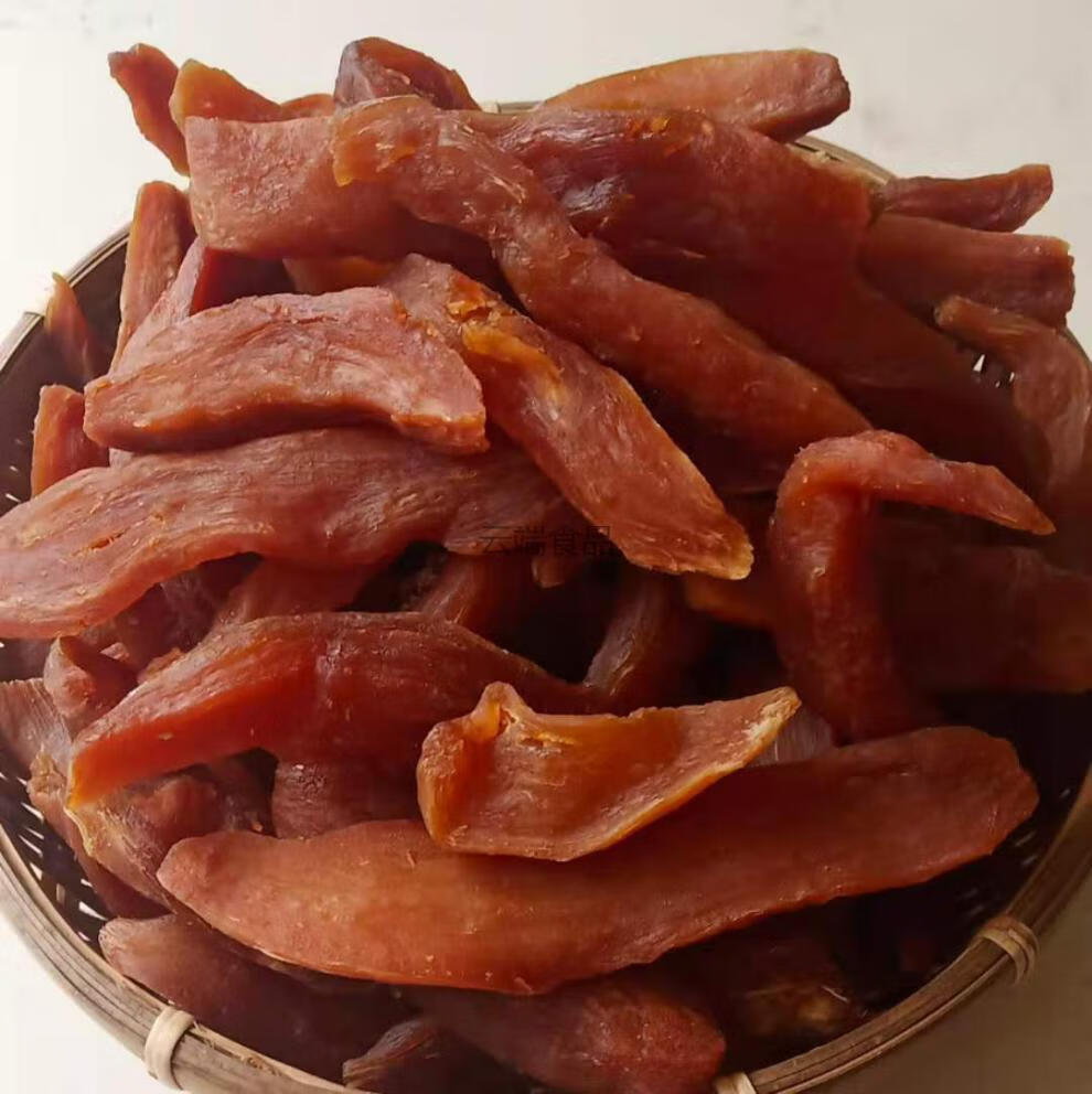 江西赣州兴国倒蒸红薯干软糯地瓜干天然软番薯干原味原味红薯干500克
