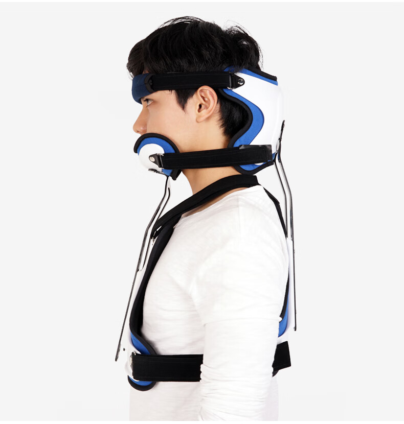 可调头颈胸固定支具支架成人颈托颈椎矫形器固定器术后胸椎固定护具