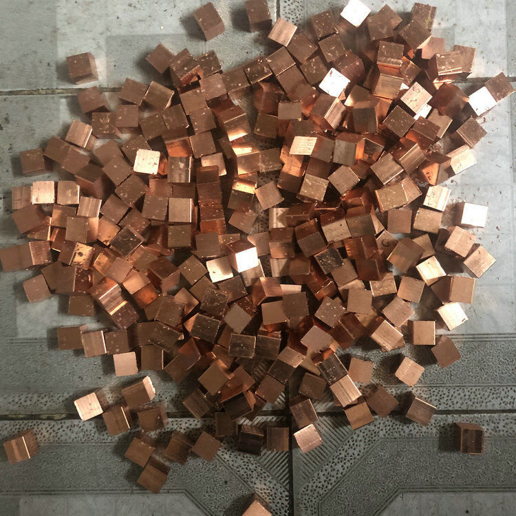 2紫铜块铜排纯铜实心四方铜块红铜块导电铜块正方形铜块 35*35*35mm