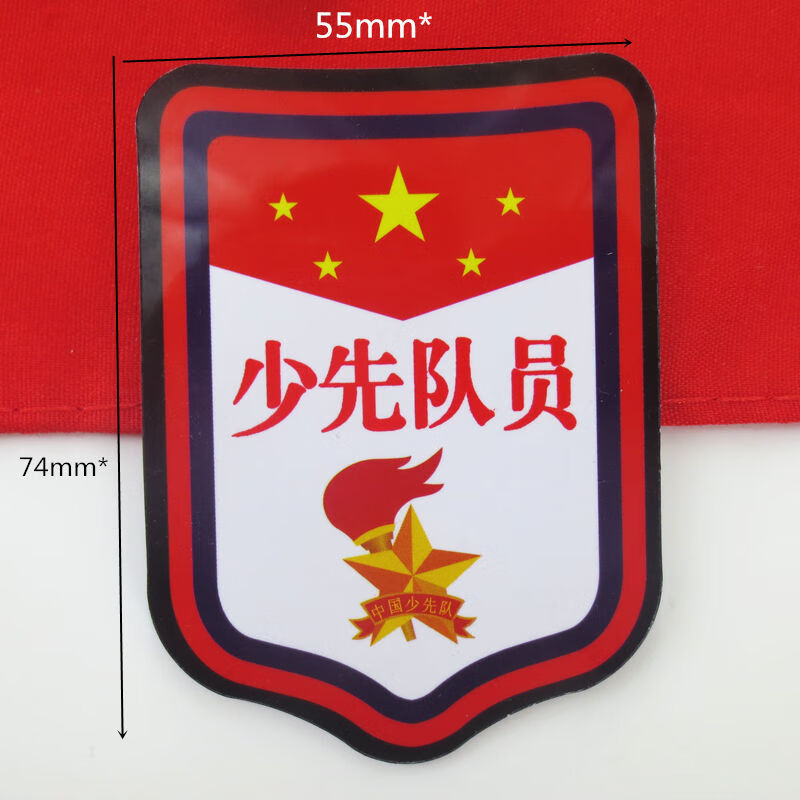 婕染小学生中小大队长臂i章干部标i志学校用品队袖标i大队委10枚装