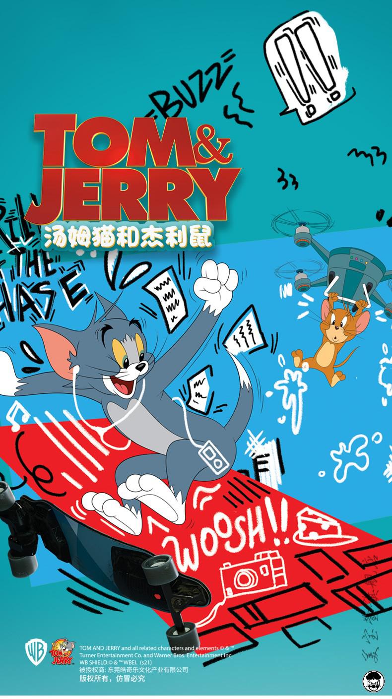 开学季猫和老鼠毛绒公仔玩具玩偶娃娃柔软pp棉节日礼物杰利鼠小号款