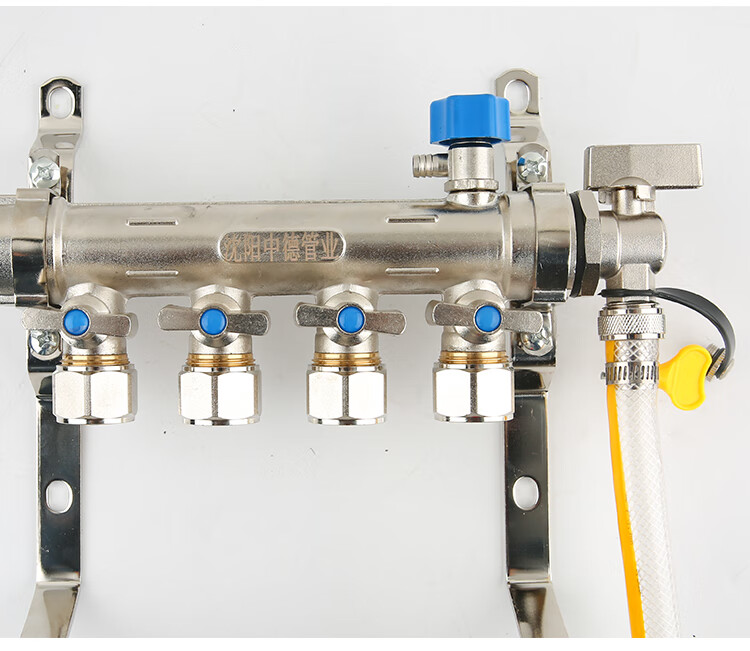 地熱地暖分水器放水閥暖氣片水龍頭放氣排氣排水閥門排汙6分一寸1寸