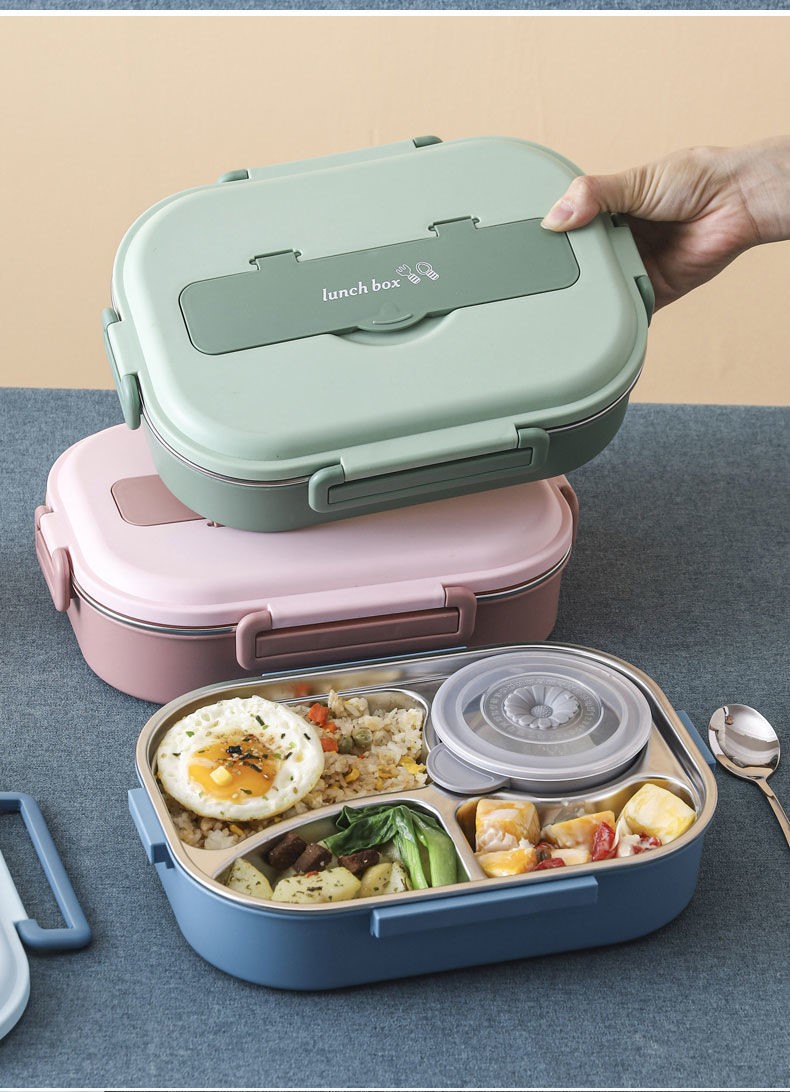 高级保温饭盒316保温饭盒分格保温饭盒儿童小学生304便当盒微波炉奇家