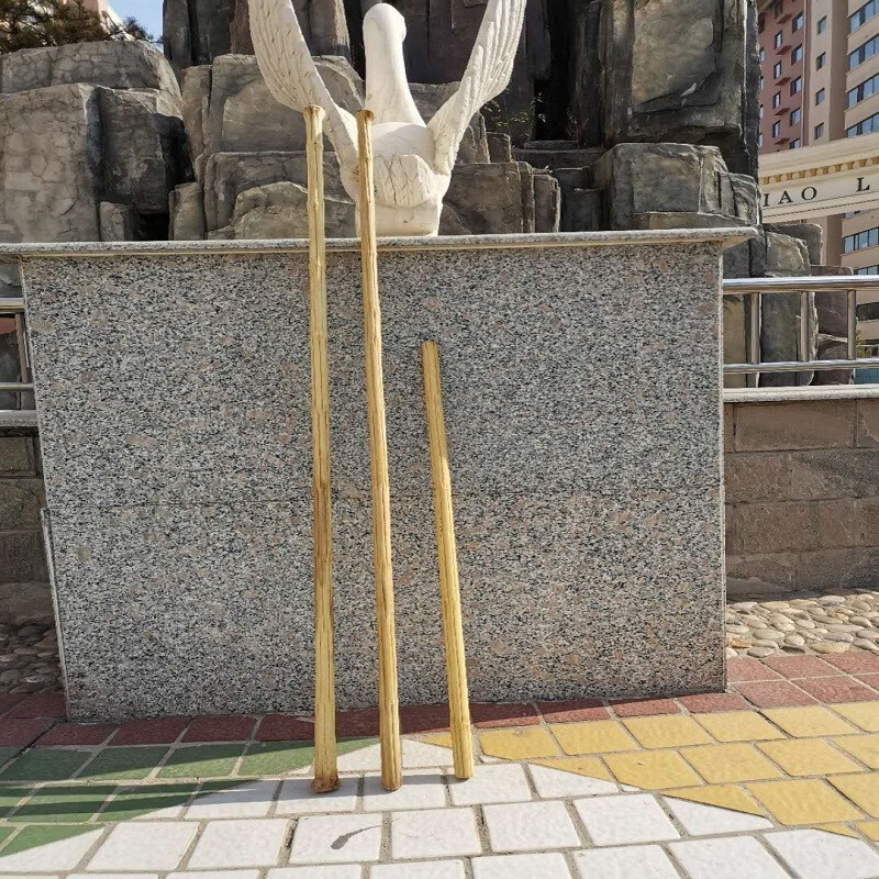 60武术棍五台山降龙木六道棍九道木登山杖拐杖太极枪杆鞭杆艾优 九